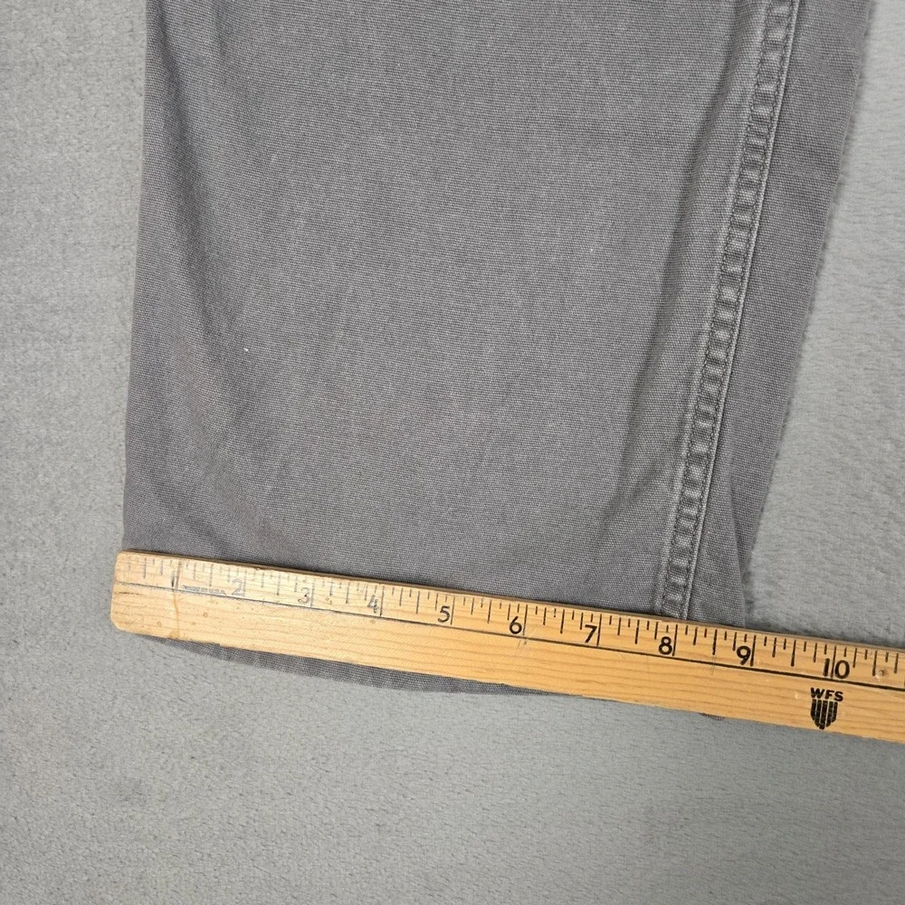 Carhartt Rugged Flex Pant Mens 40x32 Fit Relaxed Fit Gray Canvas Work 102291-039